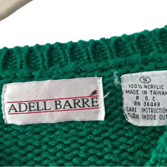 1980's Adelle Barre Unisex Vintage Ugly Christmas Sweater - Picture 4 of 5